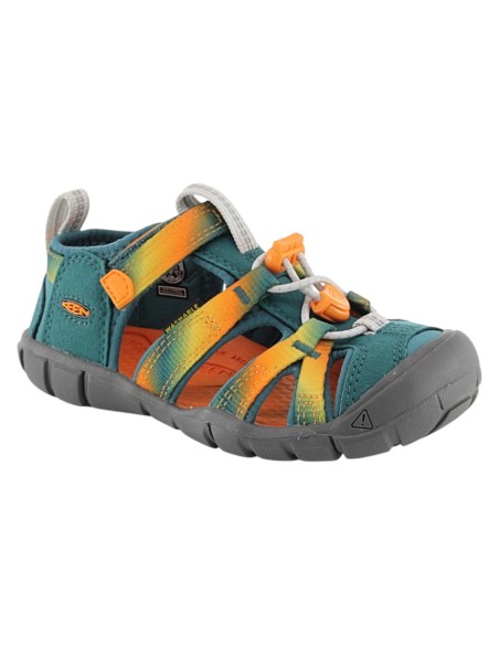Sandalias Keen Seacamp II CNX Verde-Naranja