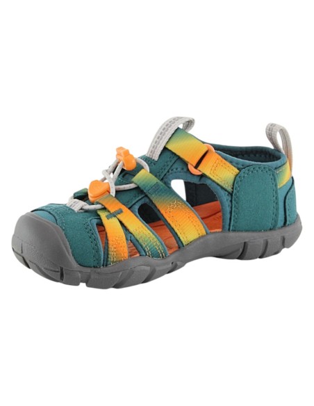 Sandalias Keen Seacamp II CNX Verde-Naranja