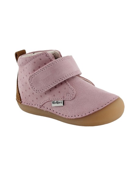 Botines Kickers Sabio Rosa