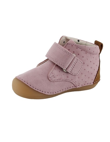 Botines Kickers Sabio Rosa