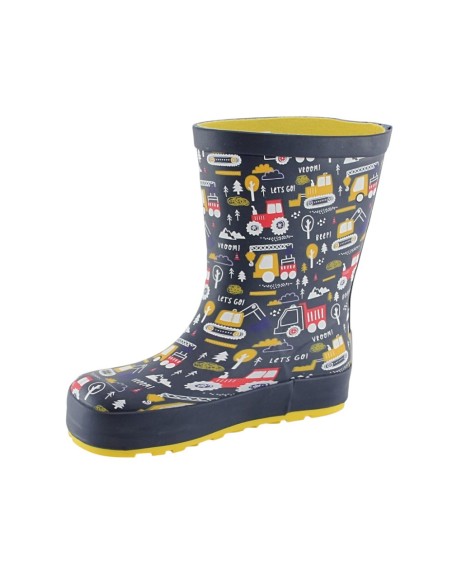 Botas de agua BAREFOOT Koel Wellie Trator Azul