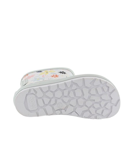 Botas de agua barefoot Koel Blanco flores