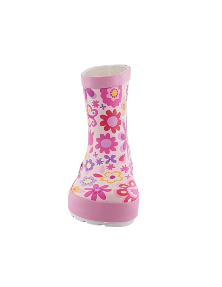 Botas de agua BAREFOOT Koel Flowers Fucsia