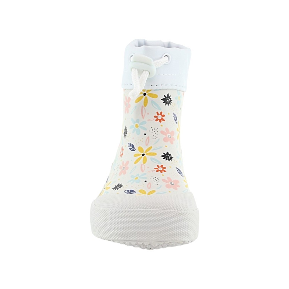Botas de agua barefoot Koel Flowers White