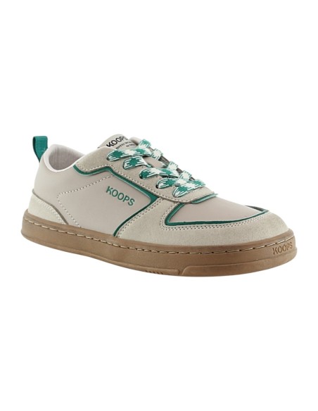 Zapatos barefoot Koops Adri cordones Verde