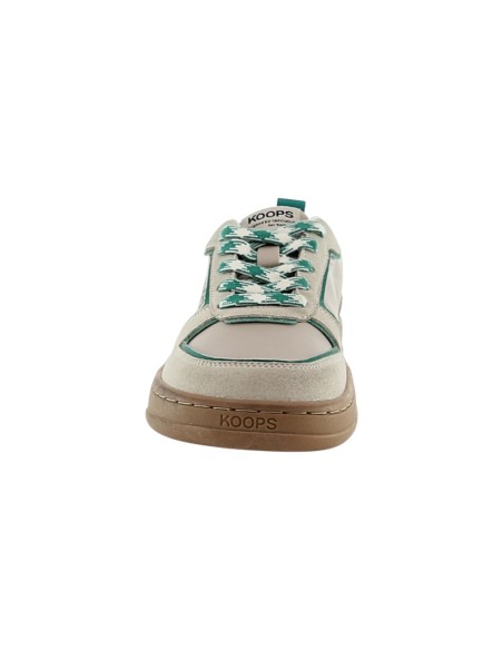 Zapatos barefoot Koops Adri cordones Verde