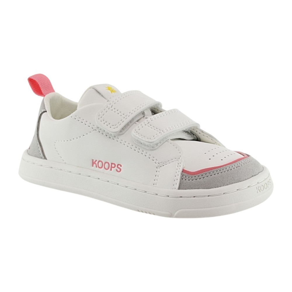 Zapatos barefoot Koops Rafi Blanco-Rosa