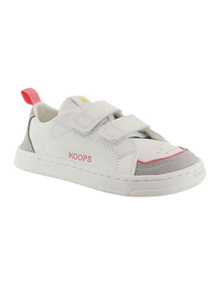 Zapatos barefoot Koops Rafi Blanco-Rosa