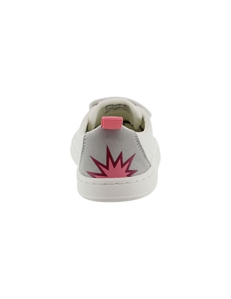 Zapatos barefoot Koops Rafi Blanco-Rosa