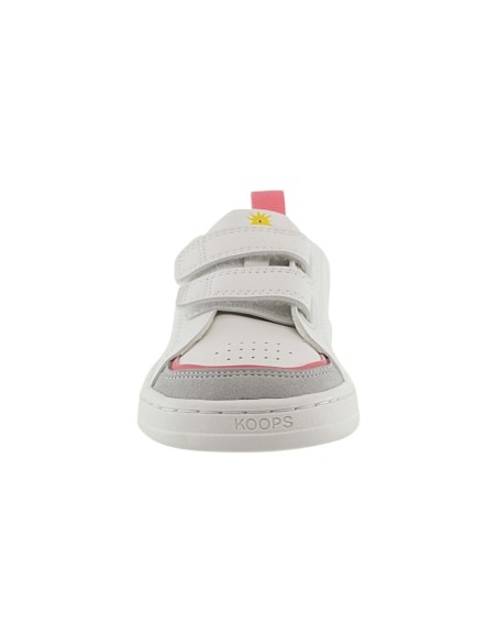 Zapatos barefoot Koops Rafi Blanco-Rosa