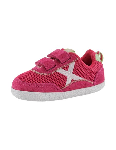 Zapatillas minimalistas Munich Baby Koda Fucsia