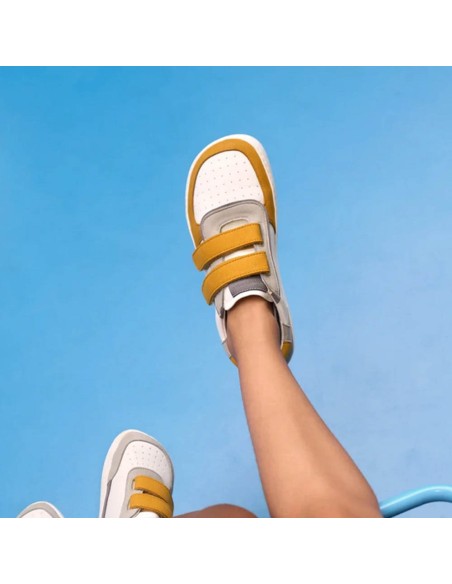 Zapatos barefoot Muris Petra Junio Mustard