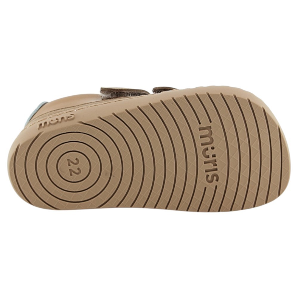 Zapatos veganos barefoot Muris Petra Mini Bark Brown