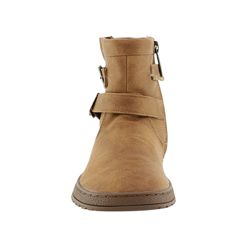 Botines barefoot Mustang Free Hebillas Camel