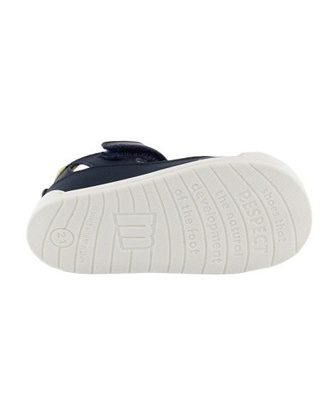 Sandalias respetuosas Mustang Free Azul-Jeans