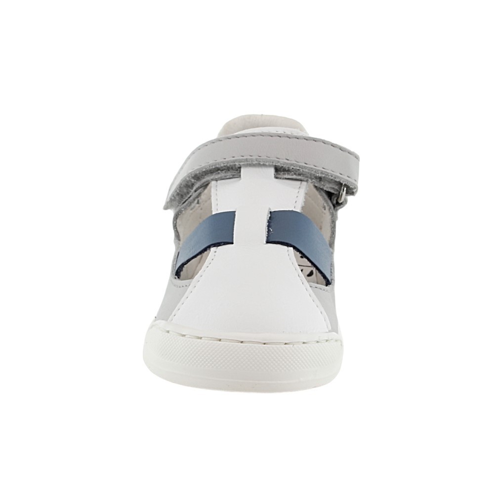 Sandalias respetuosas Mustang Free Blanco-Gris