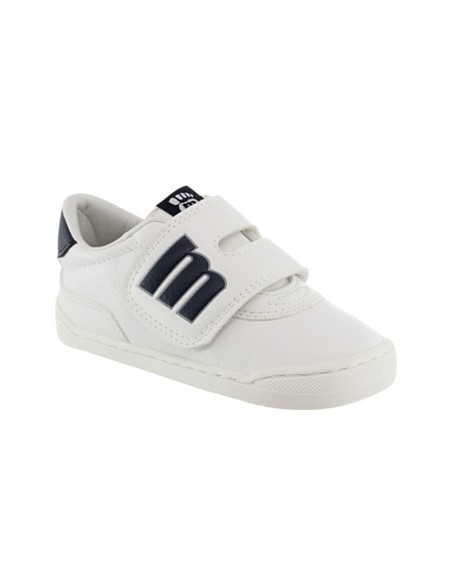 Zapatillas respetuosas Mustang Free 48909 Blanco-Azul