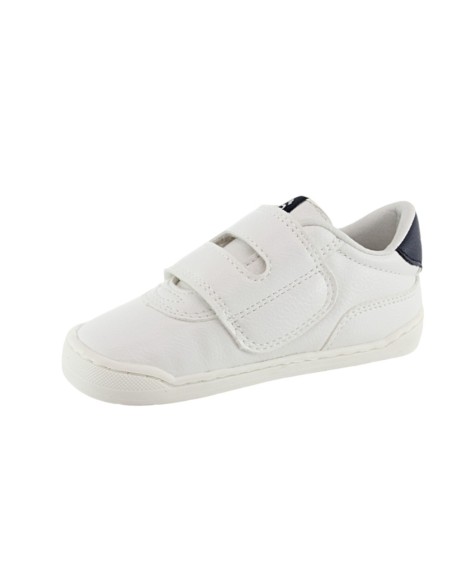 Zapatillas respetuosas Mustang Free 48909 Blanco-Azul