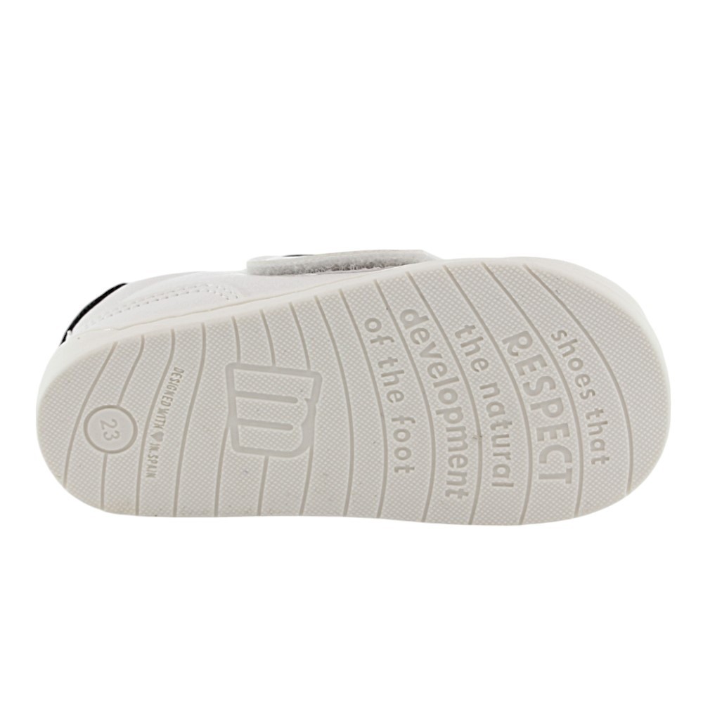 Zapatillas respetuosas Mustang Free 48909 Blanco-Azul