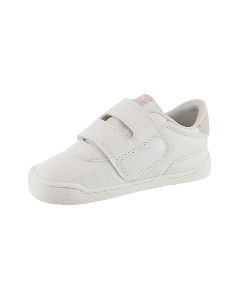 Zapatillas respetuosas Mustang Free 48909 Blanco-Rosa