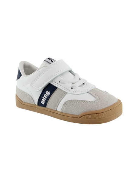 Calzado barefoot Mustang Free Blanco-Azul