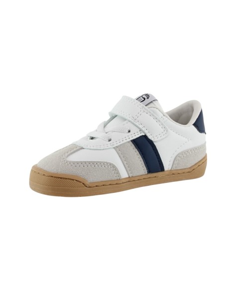 Calzado barefoot Mustang Free Blanco-Azul