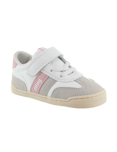 Calzado barefoot Mustang Free Blanco-Rosa