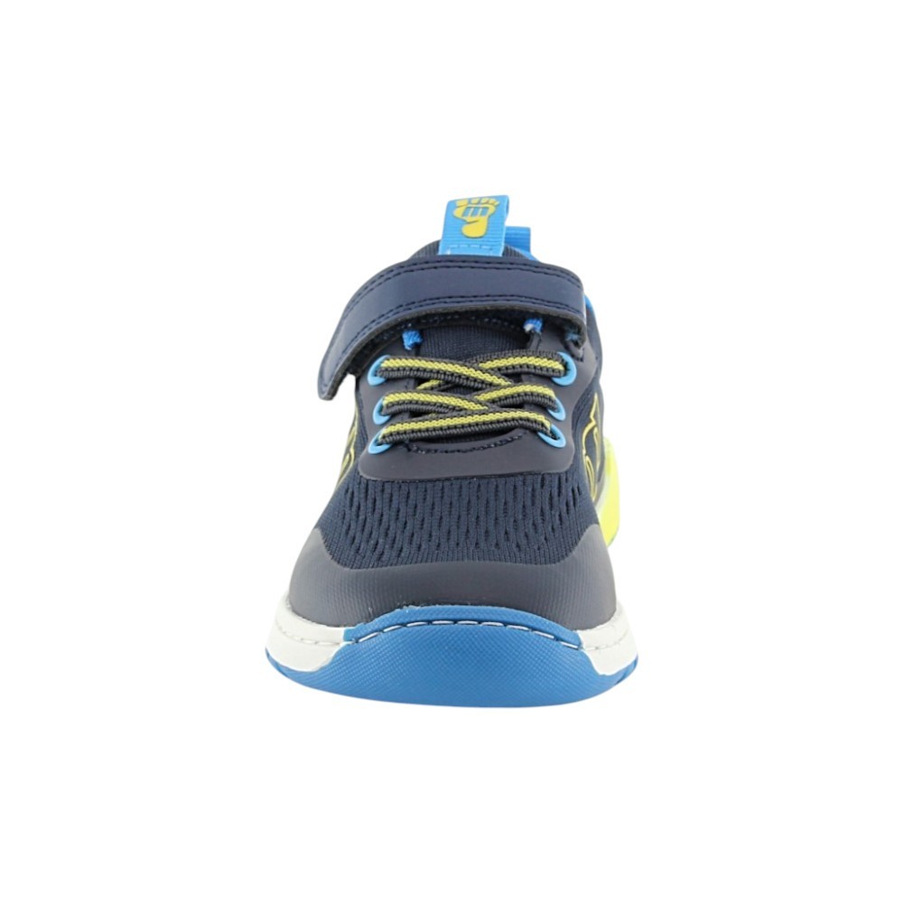 Zapatillas barefoot Mustang Free Azul-Amarillo