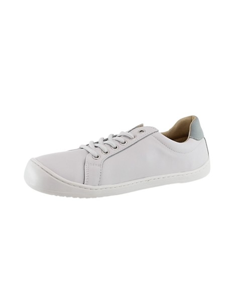 Zapatos barefoot Flexi Nens S-8412-R Blanco-Turquesa