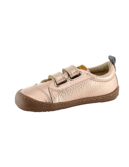 Zapatos barefoot Flexi Nens 9000-R Metalizado cava
