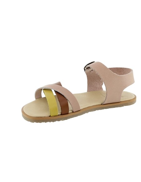 Sandalias Flexi Nens barefoot Tiras Multicolor