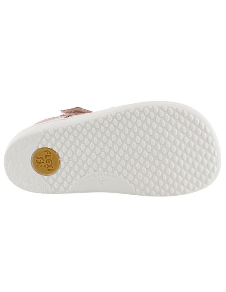 Zapatos abiertos barefoot Flexi Nens 9035-R Rosa