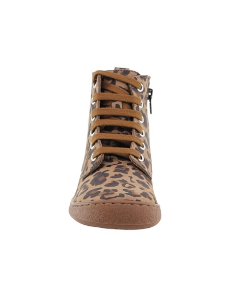 Botas militares barefoot Flexi Nens 9085-R Leopardo