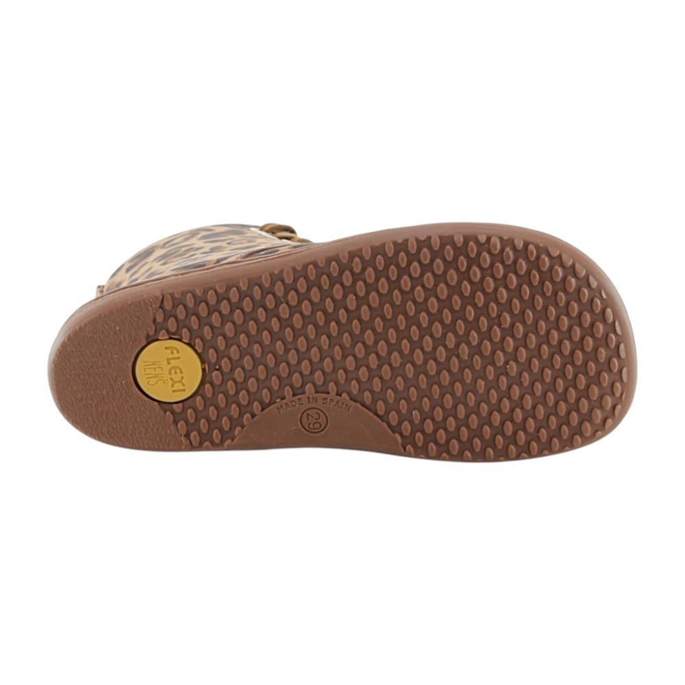 Botas militares barefoot Flexi Nens 9085-R Leopardo