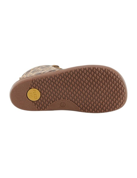 Botas militares barefoot Flexi Nens 9085-R Leopardo