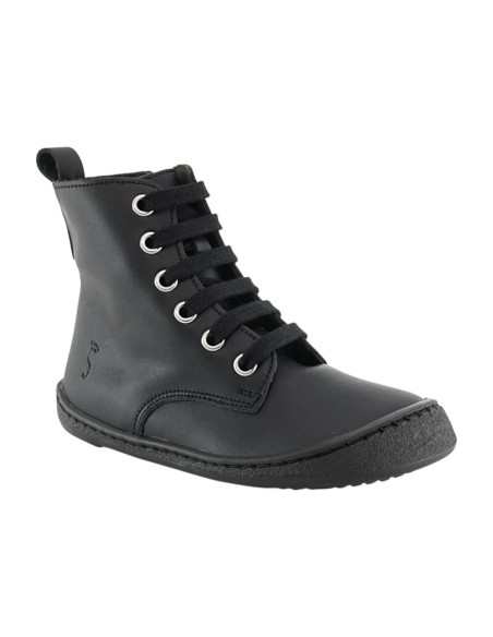 Botas militares barefoot Flexi Nens 9085-R Negro