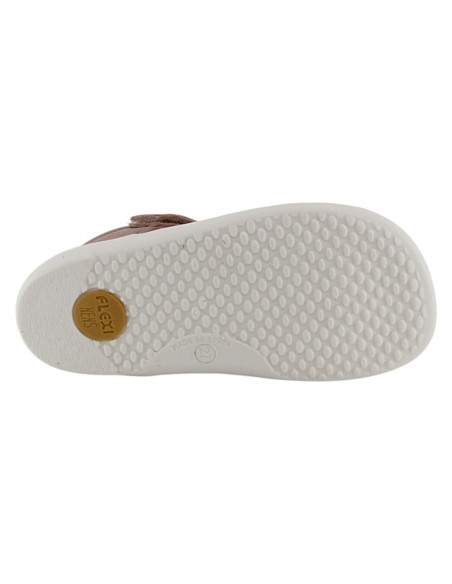 Zapatos abiertos barefoot Flexi Nens 9035-R Piso Resp Rosa