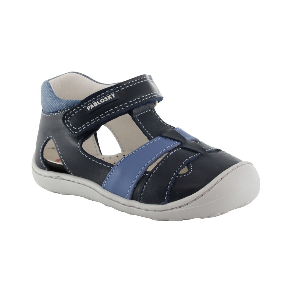Sandalias respetuosas cerradas Pablosky 023922 Azul