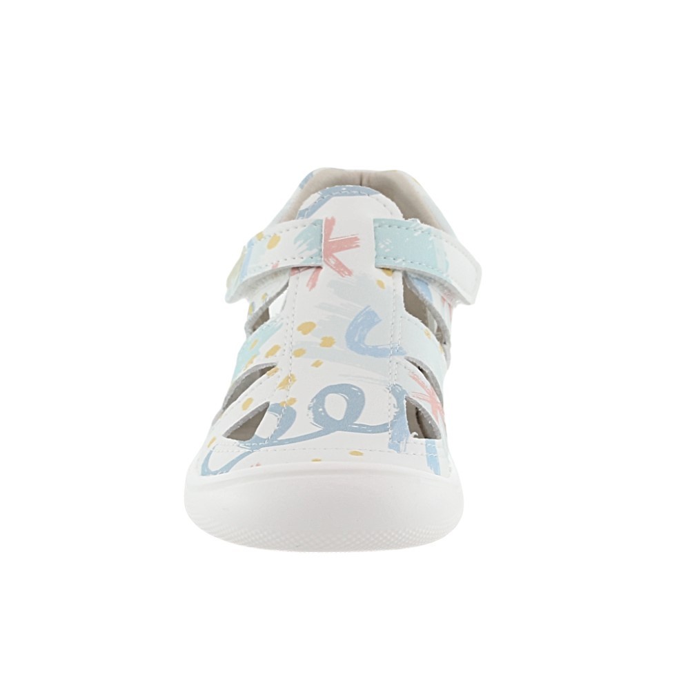 Sandalias respetuosas Piruflex Blanco-Multicolor
