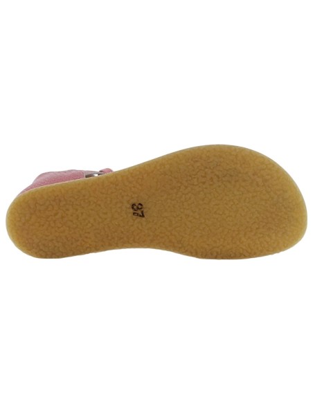 Sandalias barefoot Poppis Zoe Metal Rose