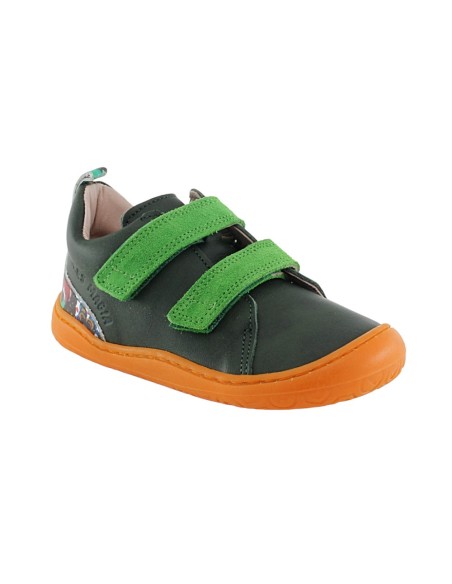 Botines barefoot Poppis Yoyo Grafiti Verde