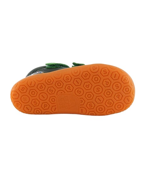 Botines barefoot Poppis Yoyo Grafiti Verde