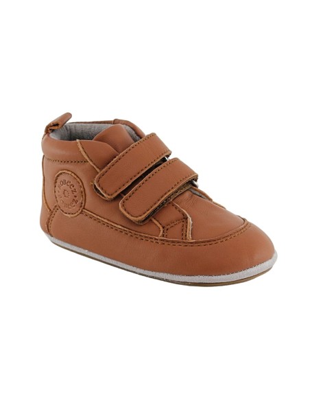 Zapatos respetuosos abotinados Robeez RobyCrath Marrón