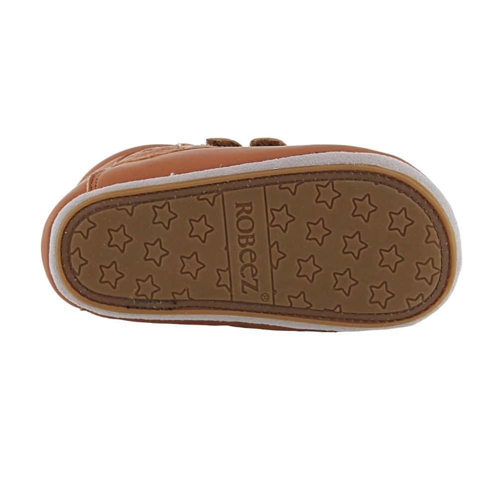 Zapatos respetuosos abotinados Robeez RobyCrath Marrón