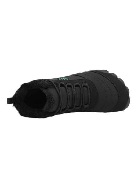 Botines barefoot Saguaro Will II borreguito Negro
