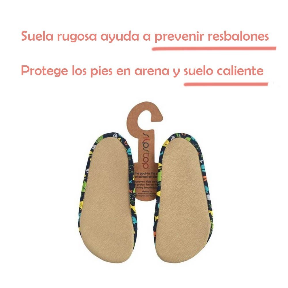Escarpines respetuosos SlipStop Afro