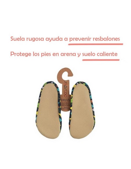 Escarpines barefoot Slip Stop Miranda Multicolor
