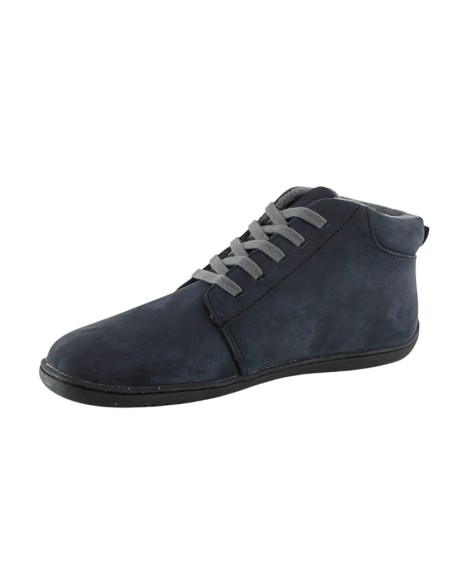 Botines barefoot Stitch & Walk forro térmico Azul