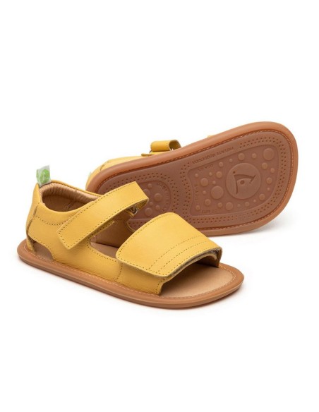 Sandalias respetuosas Tip Toey Joey Sleeky Mostaza