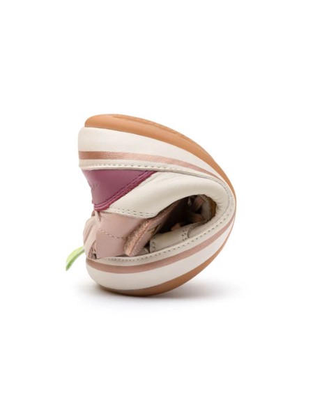 Botines respetuosos Tip Toey Joey Alley Beige-Rosa